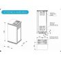 Poêle à granulés silencieux sans électricité - Laminox