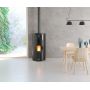 Poele a pellet design moderne Laminox Jessica Silent 6 CX