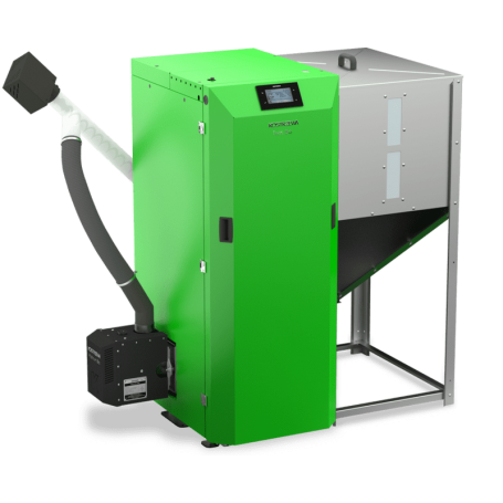 Chaudiere mixte bois granule automatique simple d'utilisation