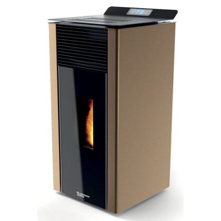 Poele a granule avec ventilation canalisable plus 2 moteurs