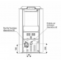 consommation poele a granule - schéma technique