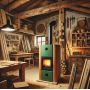 Générateur d'air chaud - industriel à bois