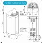 Poele a pellet sans electricité laminox convection naturel silencieux