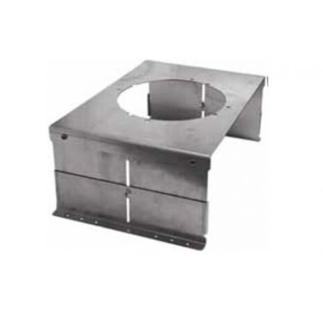 Aspiration pneumatique pellet avec support moteur pour chaudière bois